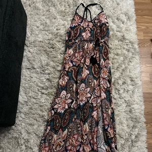 Target Xhilaration Maxi Dress Paisley Print